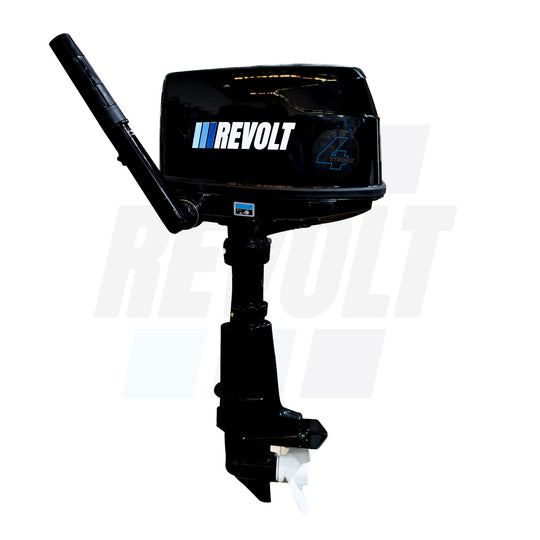 Motor Fuera de Borda Revolt 6.5HP a 4 Tiempos con Tanque Externo de 12L