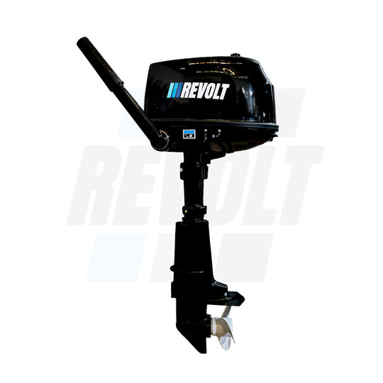 Motor Fuera de Borda Revolt 6HP a 2 Tiempos con Tanque Interno de 2.8L