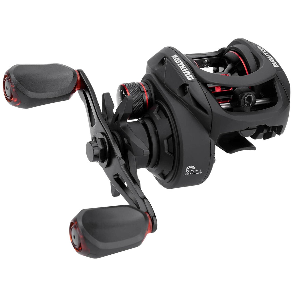Carrete KastKing Brutus II en Baitcasting 7.2:1 con 8kg de Freno