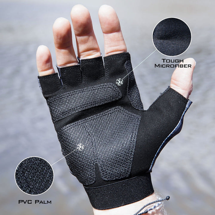 Guantes para Pesca KastKing Gil Raker - Protección Solar y Dedos Libres