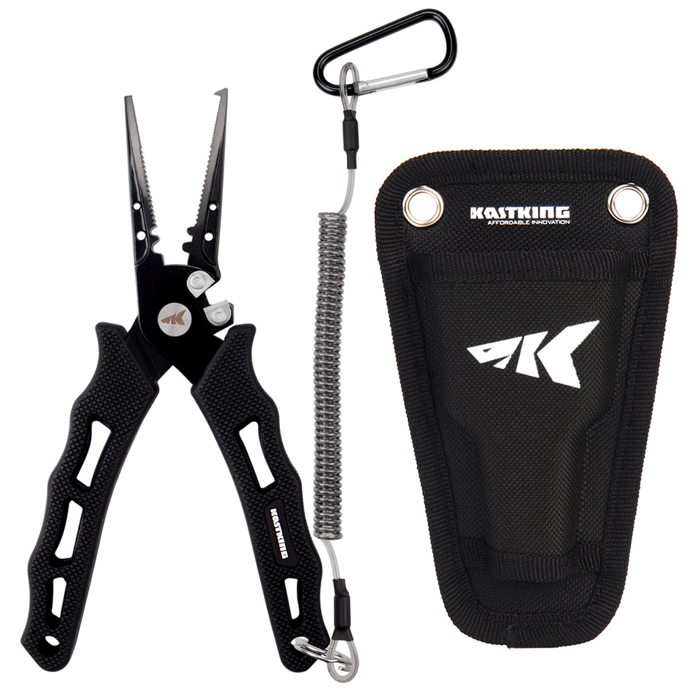 Alicate de Pesca KastKing con Separador de Anillos y Estuche