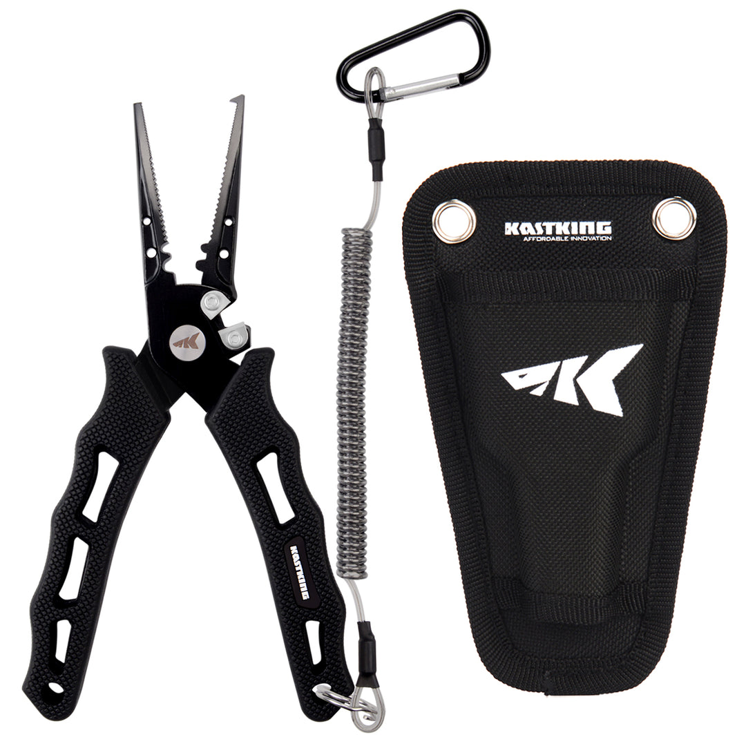 Alicate de Pesca KastKing con Separador de Anillos y Estuche