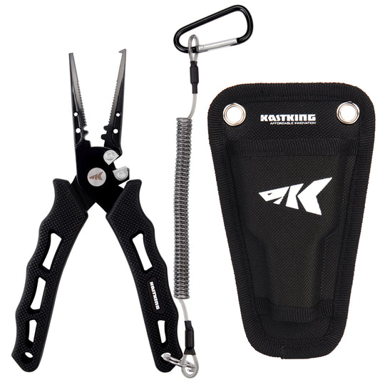 Alicate de Pesca KastKing con Separador de Anillos y Estuche