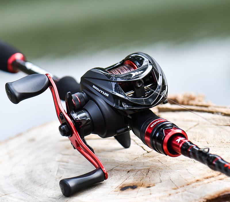 Combo de Baitcasting KastKing Max Steel + Brutus