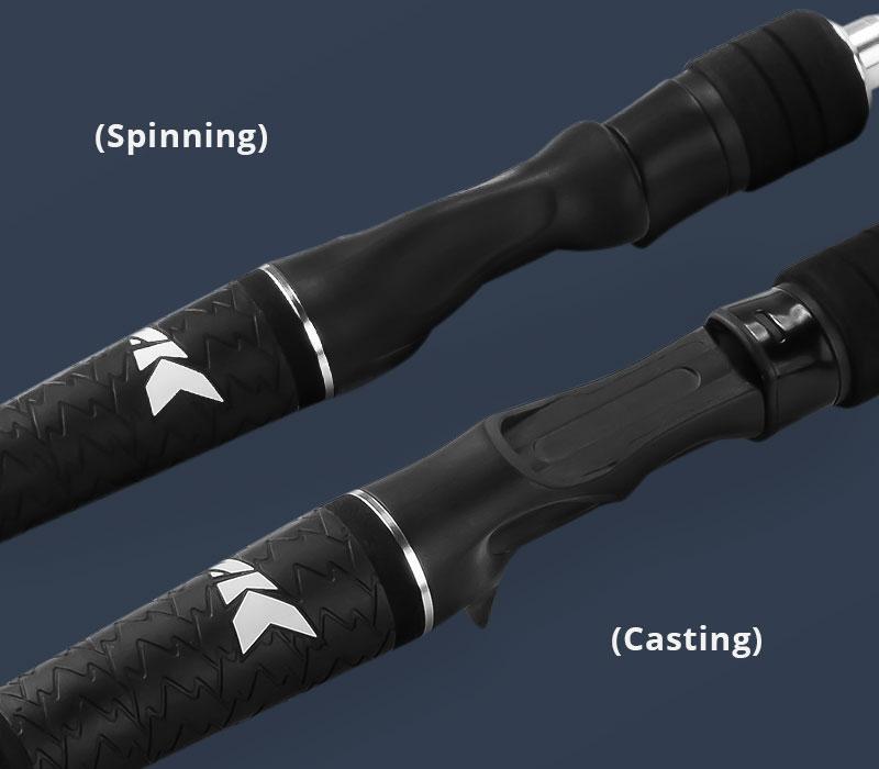 Caña KastKing Crixus con SuperPolymer para Spinning