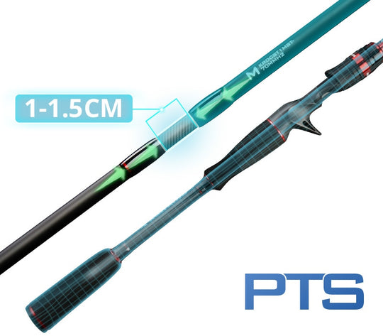 Caña KastKing Max Steel, Dual Power 2 en 1 - Spinning