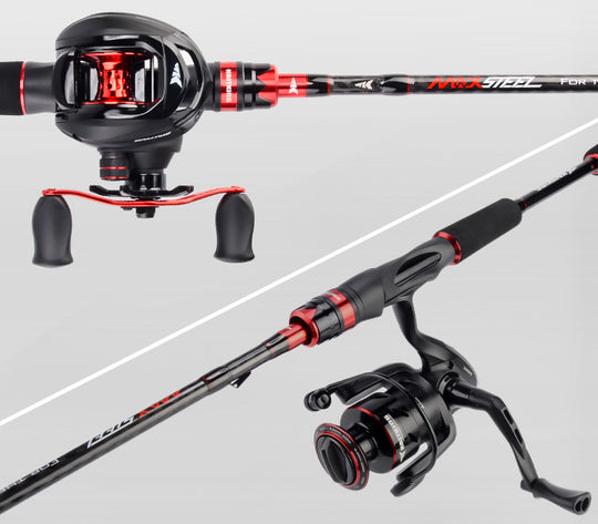 Caña KastKing Max Steel, Dual Power 2 en 1 - Spinning