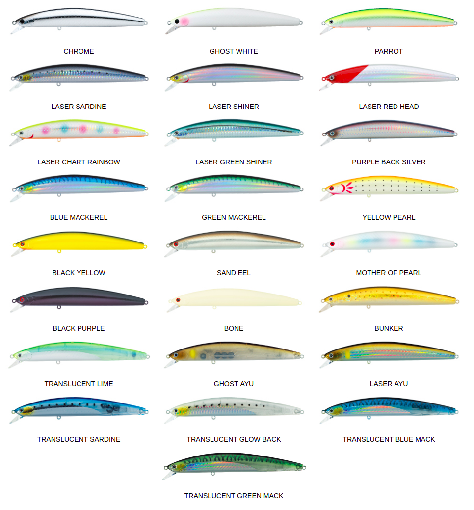 Señuelo Daiwa Salt Pro Minnow Floating 13cm y 15cm