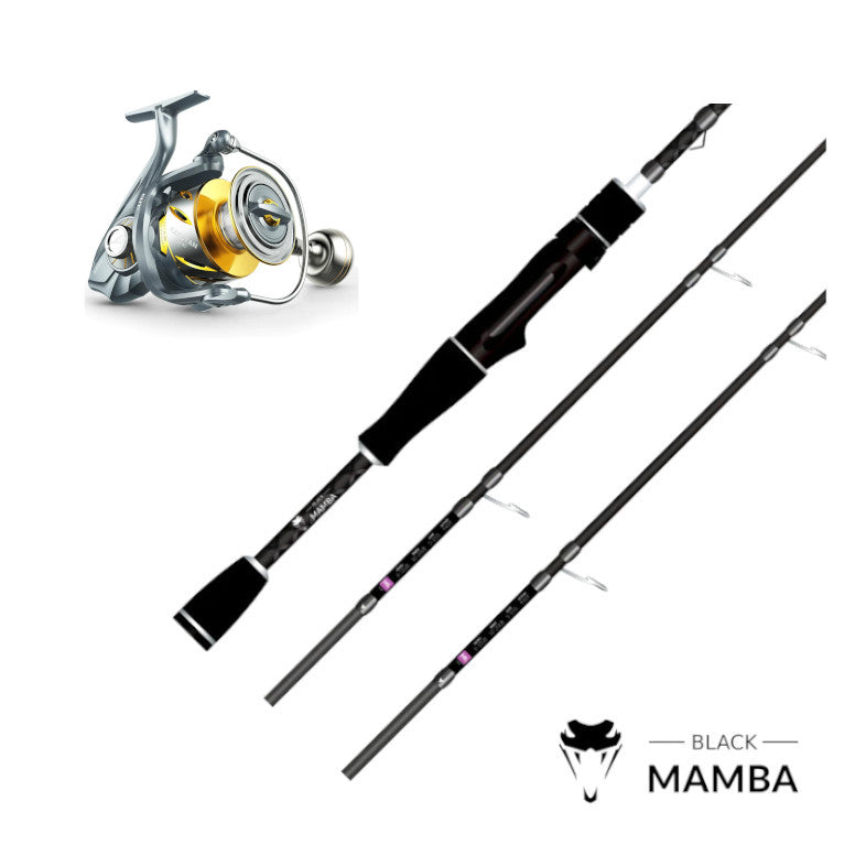 Combo de Spinning Carrete KastKing Kapstan Elite y Caña VP Black Mamba