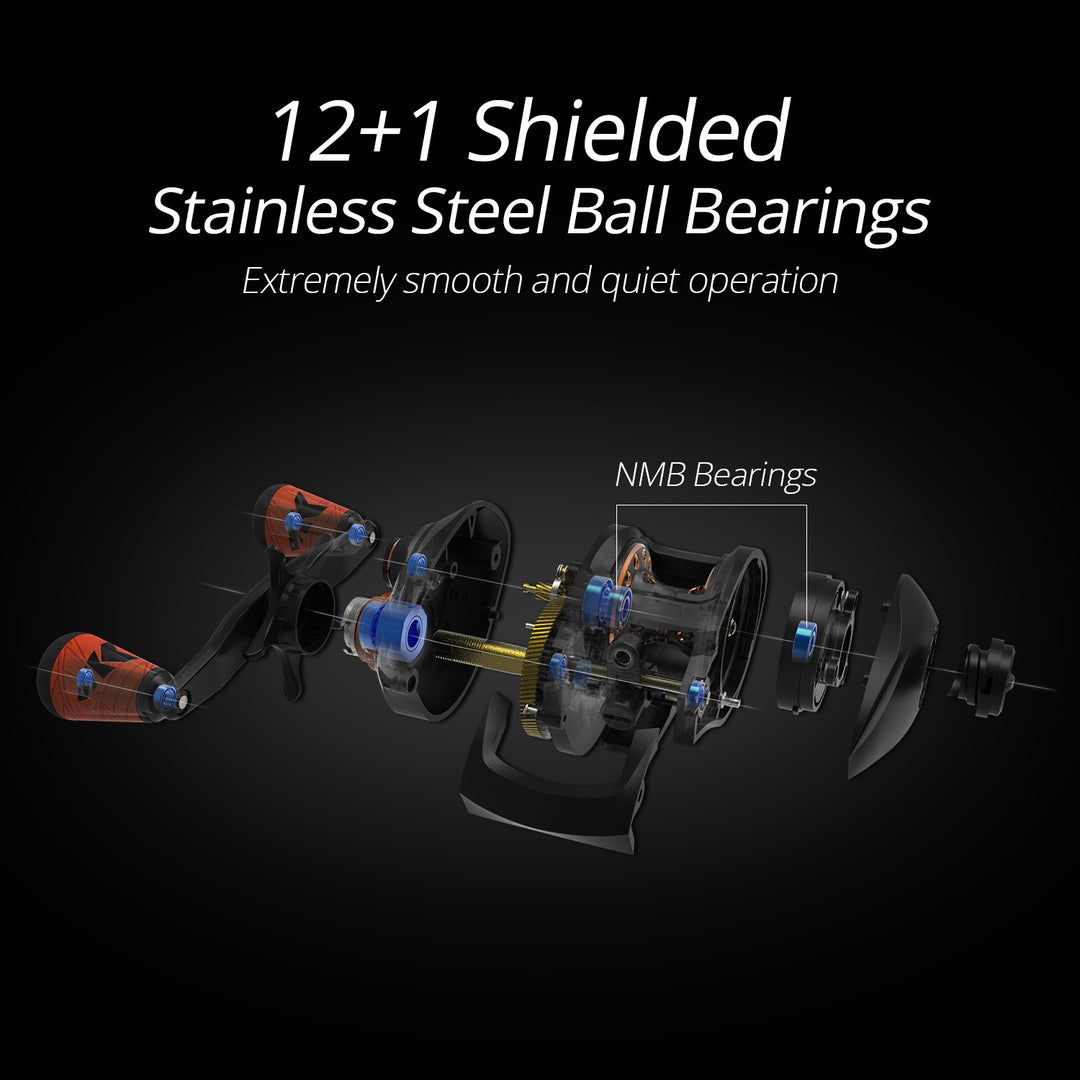 Carrete KastKing Speed Demon Pro - Saltwater Casting Reel