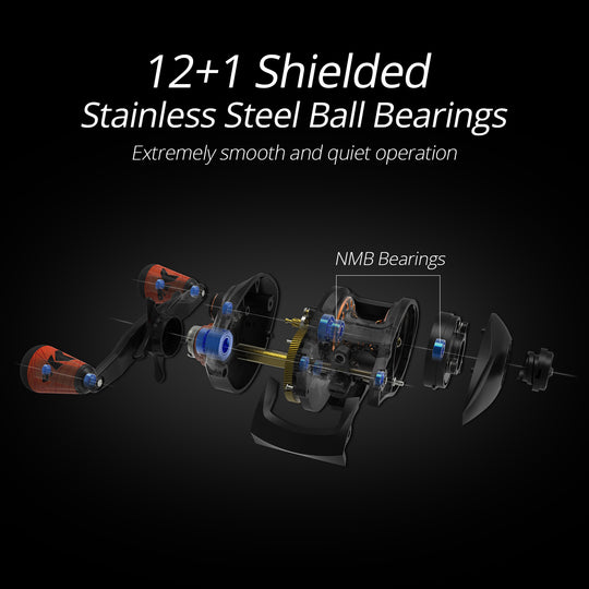 Carrete KastKing Speed Demon Pro - Saltwater Casting Reel