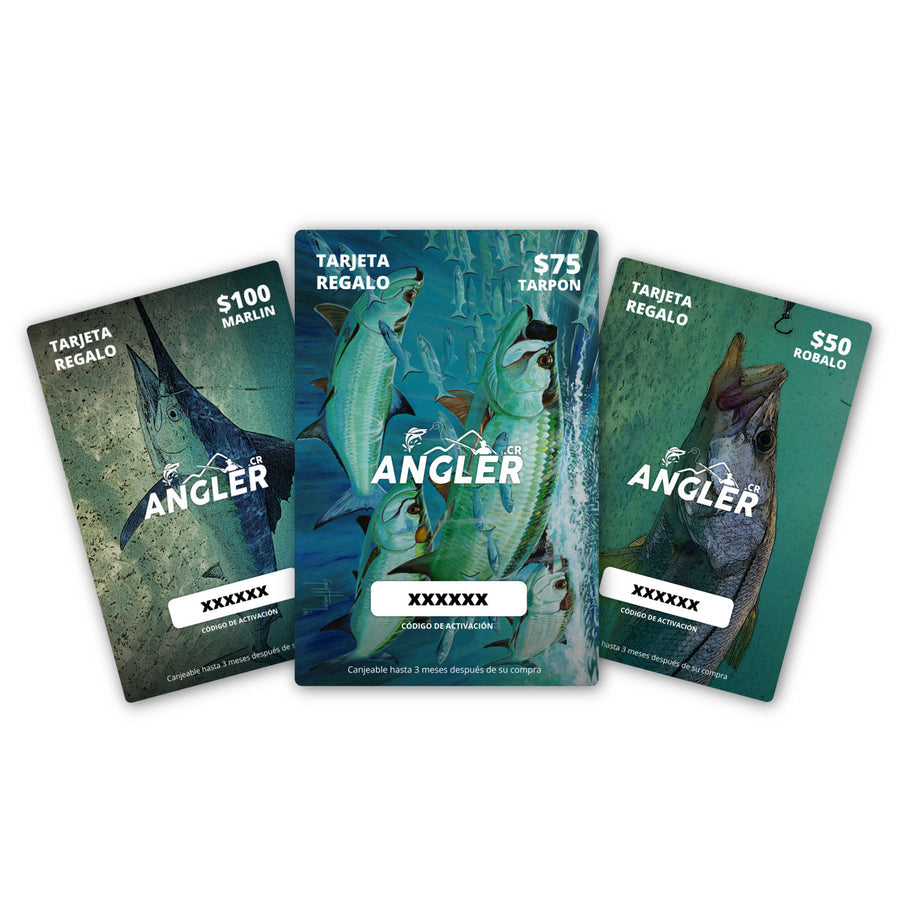 Tarjeta de Regalo de Angler.cr - Usted Elige Cuánto