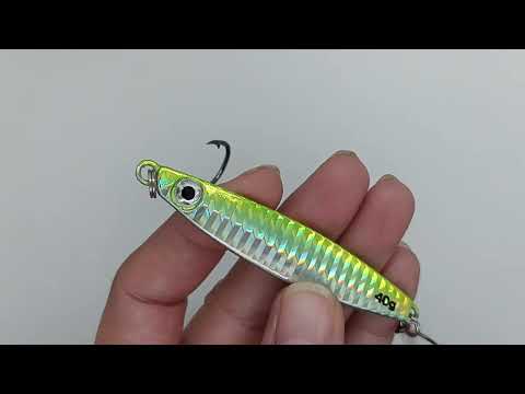 Señuelo para Jigging VP Blade Jig de 20g, 30g, 40g - Múltiples Colores