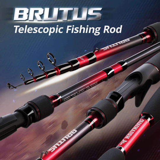 Caña KastKing Brutus Telescópica 6.6 pies para Spinning