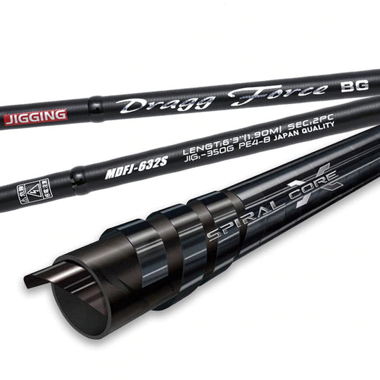 Caña de Pescar Jigging Drag Force BG en Spinning - 350g