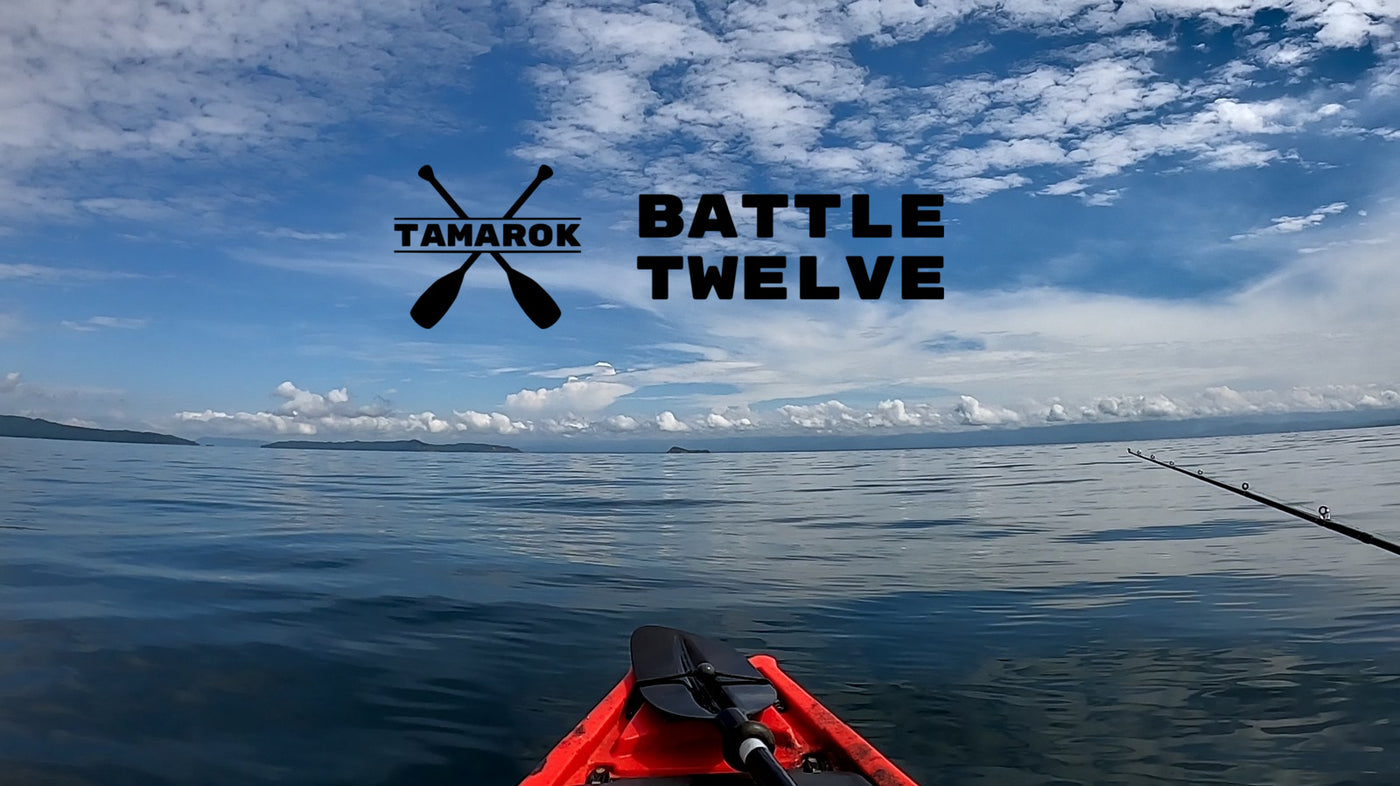 Kayak de Pesca Tamarok Battle Cruiser con Pedales 100% Equipado - 3era Gen