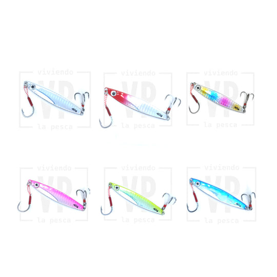 Señuelo para Jigging VP Blade Jig de 20g, 30g, 40g - Múltiples Colores