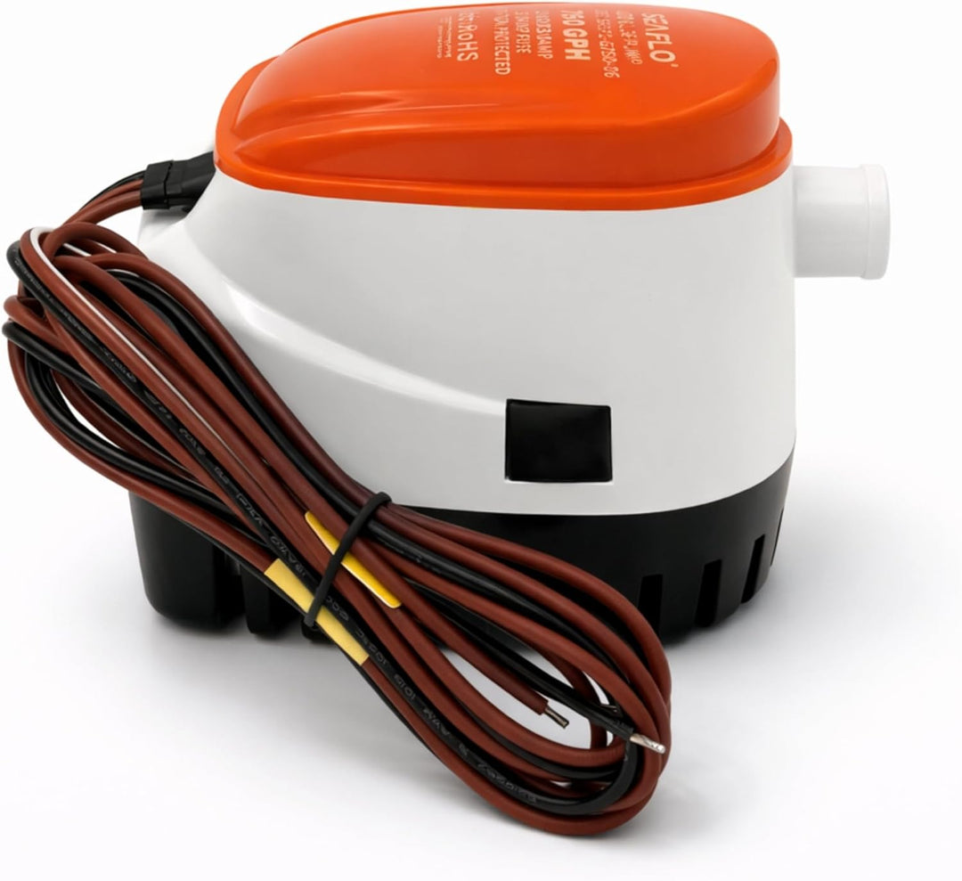 Bomba de Achique Seaflo Manual o Automática 750 GPH en 12V