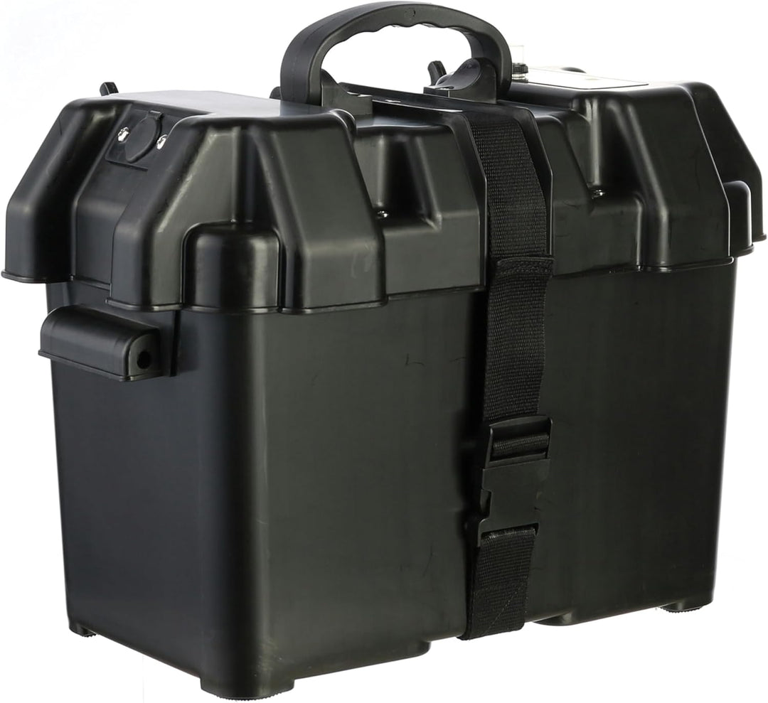 Caja para Batería Newport Vessels con Puerto USB, Cigarro y Breakers - Grupo 24 y 27