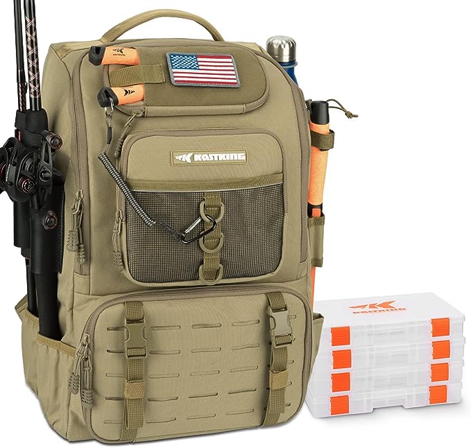 Mochila Bolso de Pesca KastKing Karryall 40L en 3 Colores