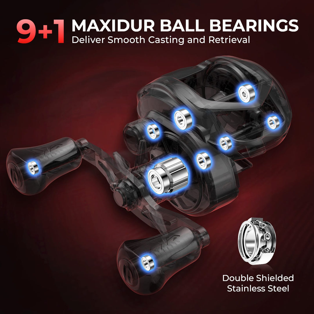 Carrete KastKing Royale Legend Max 300 para Baitcasting