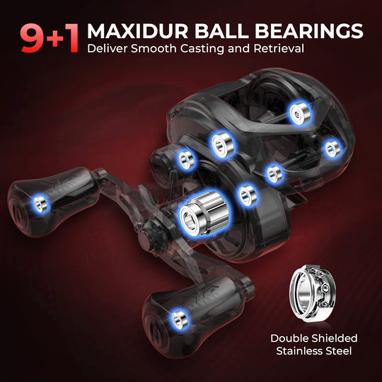 Carrete KastKing Royale Legend Max 300 para Baitcasting