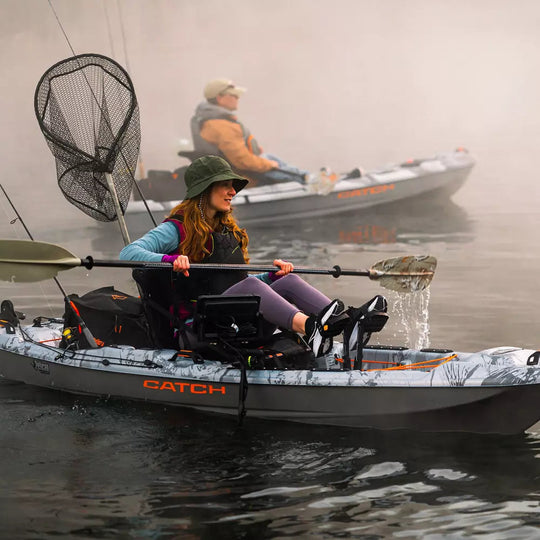 Kayak Pelican Catch 110HDII con Pedales, Estable y Rápido