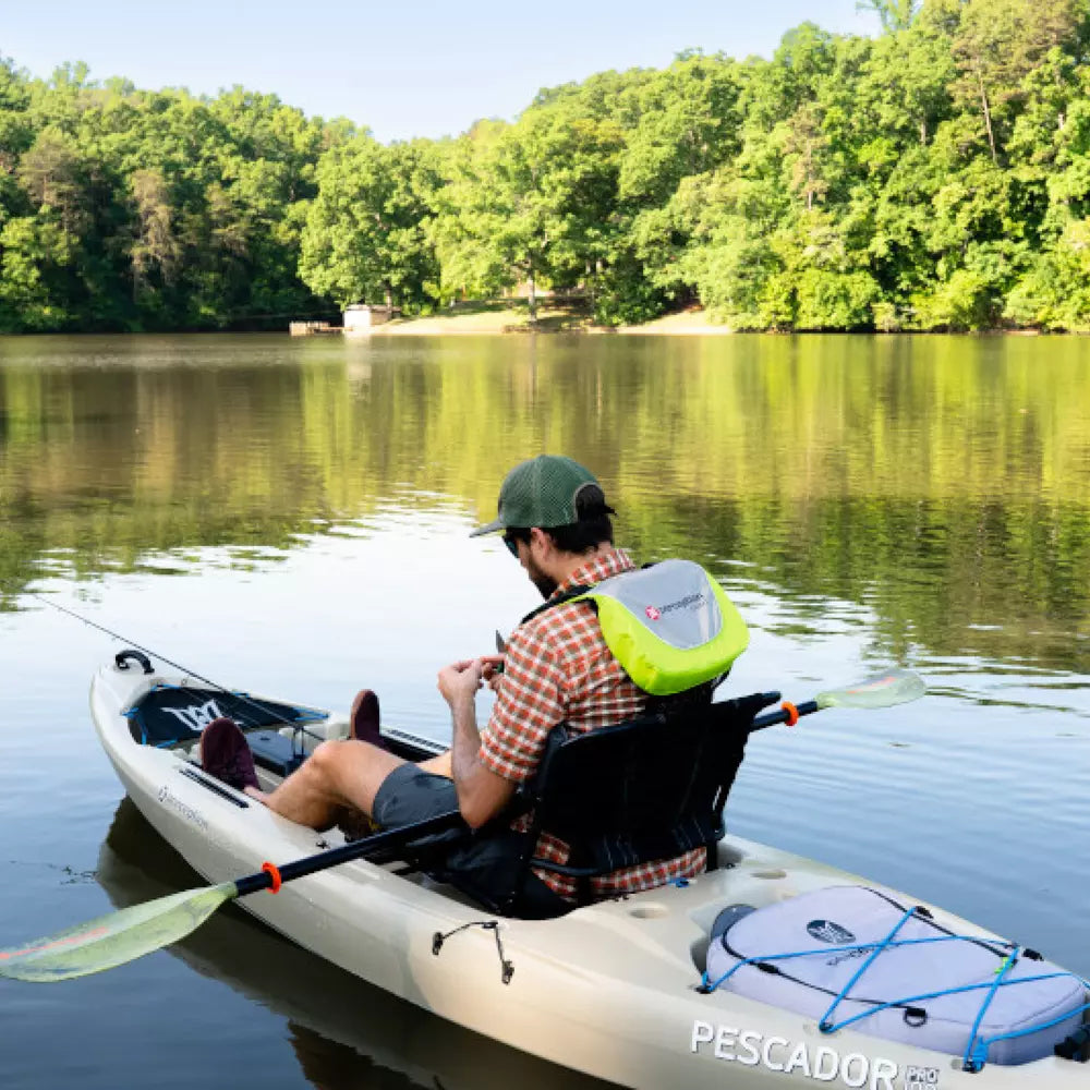 Kayak Perception Pescador Pro 12 para Pesca - Propulsión a Remo