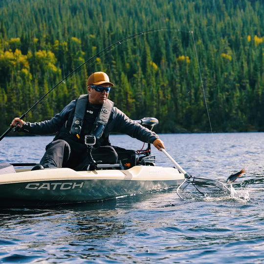 Kayak Pelican Catch PWR 100 - Propulsión con Motor o Remo