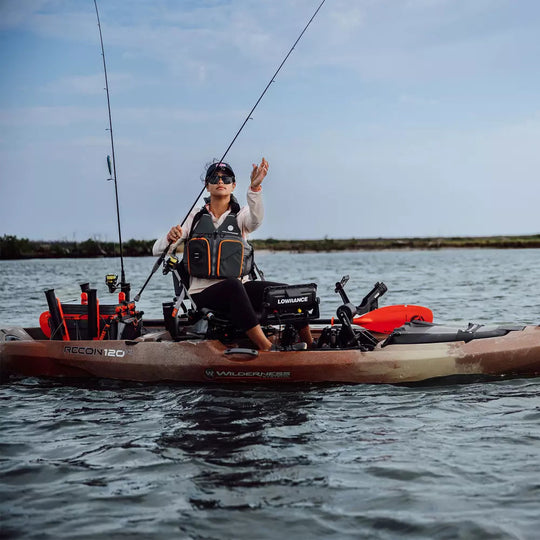 Kayak Wilderness Systems Recon HD 120 - Propulsión a Pedal