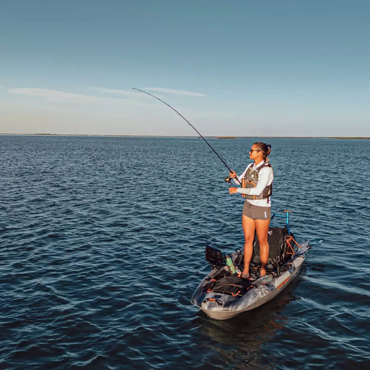 Kayak Pelican Catch Mode 110 TR - Estable, Rápido a Remo o Motor