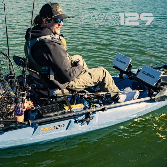 Kayak Bonafide PWR129 - Pedal de Remo con Opción de Motor