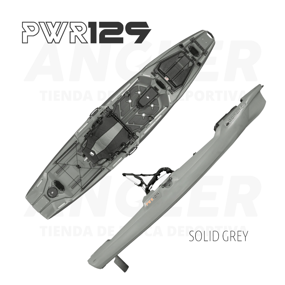 Kayak Bonafide PWR129 - Pedal de Remo con Opción de Motor
