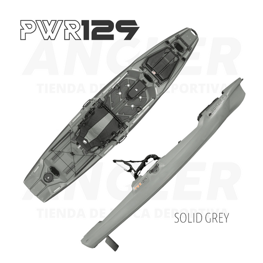 Kayak Bonafide PWR129 - Pedal de Remo con Opción de Motor