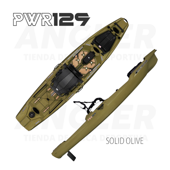 Kayak Bonafide PWR129 - Pedal de Remo con Opción de Motor