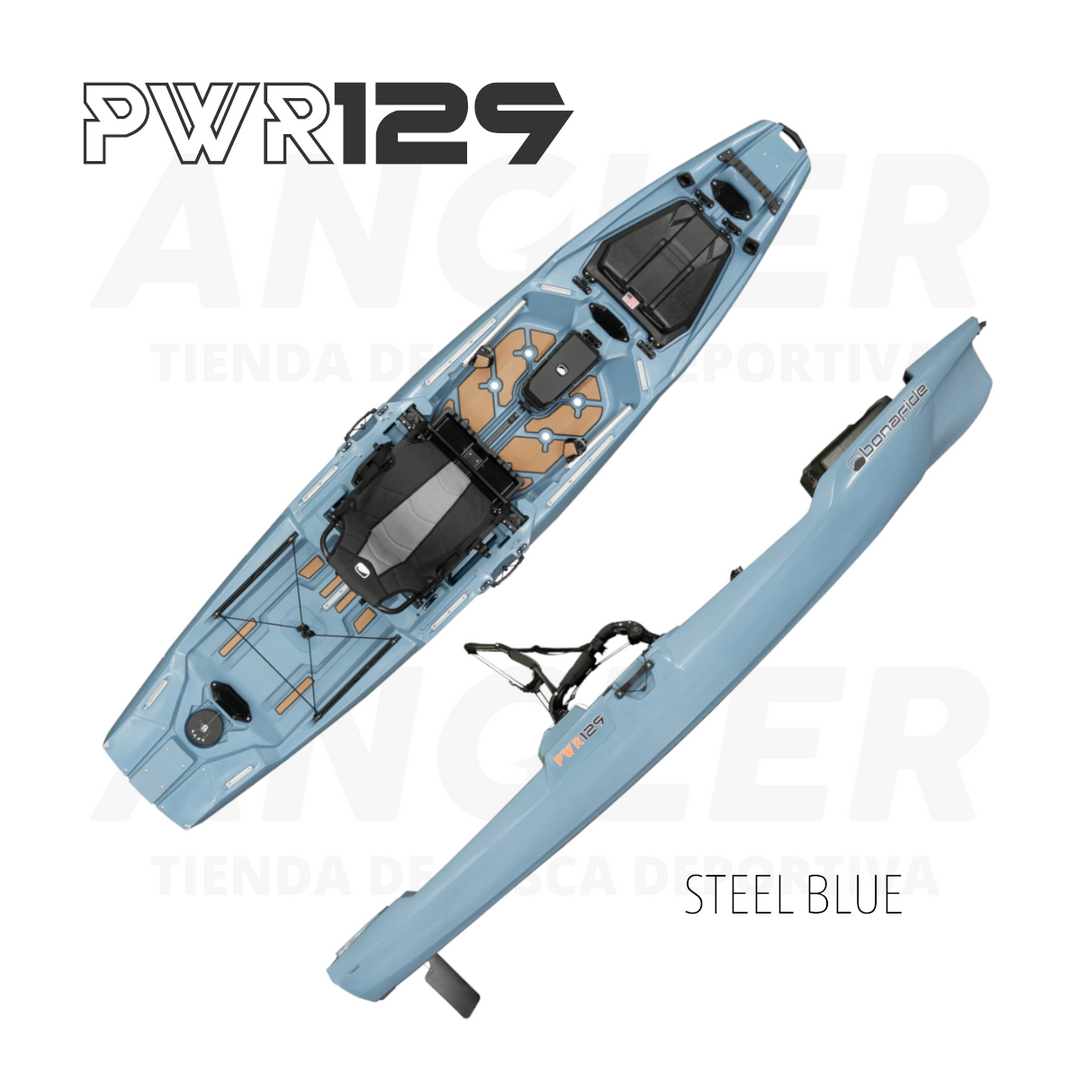 Kayak Bonafide PWR129 - Pedal de Remo con Opción de Motor
