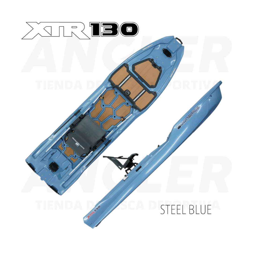 Kayak Bonafide XTR130 - Máxima Estabilidad, Espacio y Capacidad