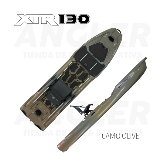 Kayak Bonafide XTR130 - Máxima Estabilidad, Espacio y Capacidad