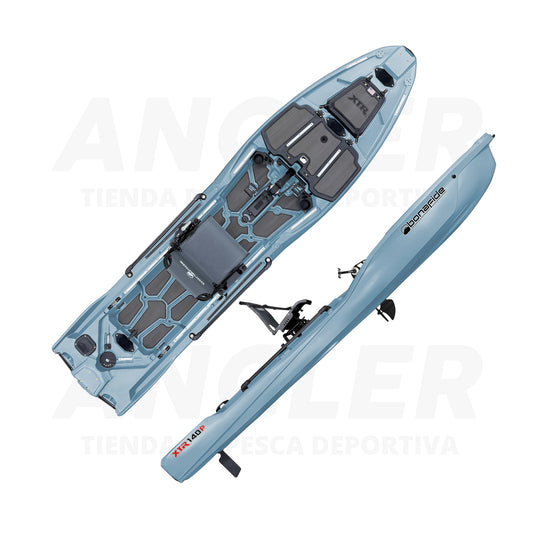 Kayak Bonafide XTR140P - Máxima Estabilidad, Propulsión a Pedal y Motor