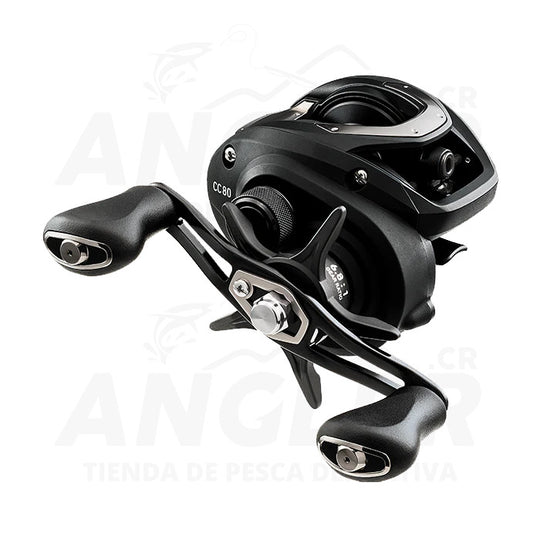 Carrete Daiwa CC80 para Baitcasting 15LB Drag 7.5:1 Ratio