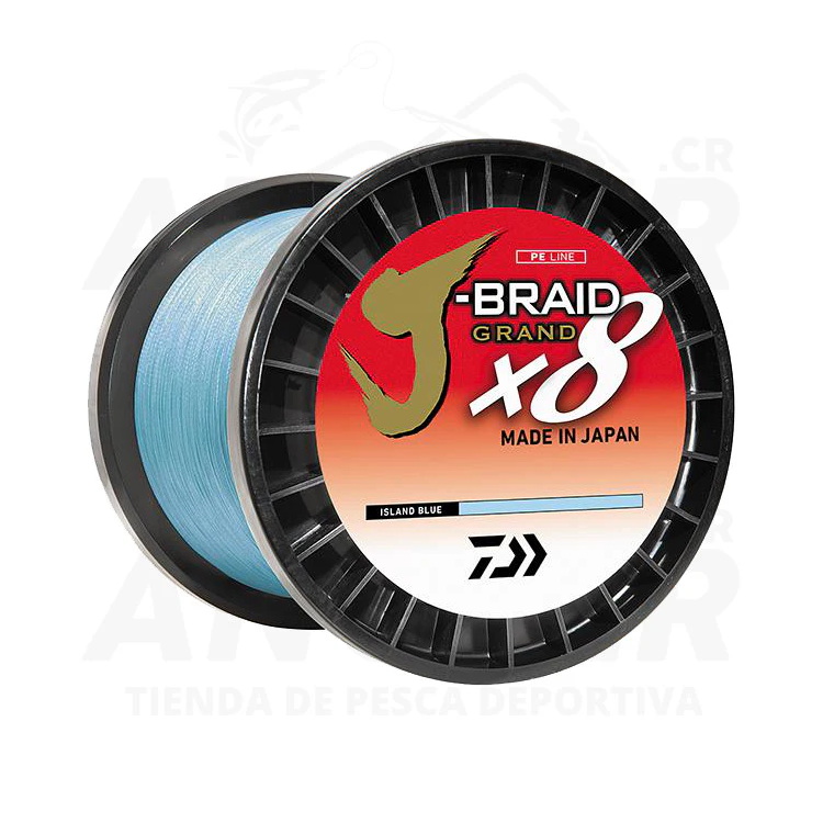 Línea Trenzada Daiwa J-Braid Grand 8X en 8 Hebras