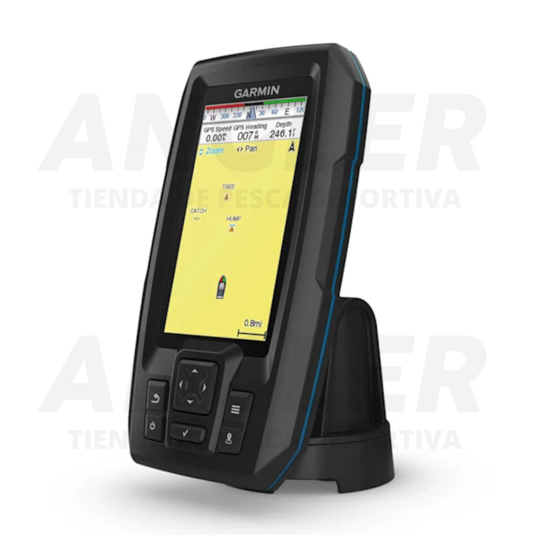 Sonda de Pesca Garmin Striker Vivid 4CV Fish Finder GPS w/Transducer