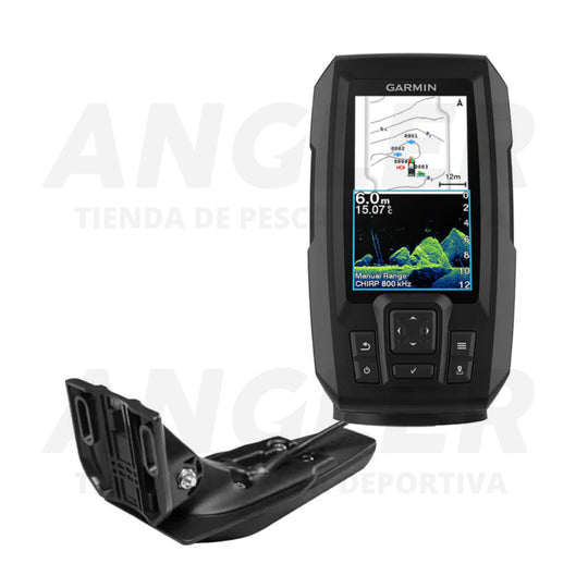Sonda de Pesca Garmin Striker Vivid 4CV Fish Finder GPS w/Transducer