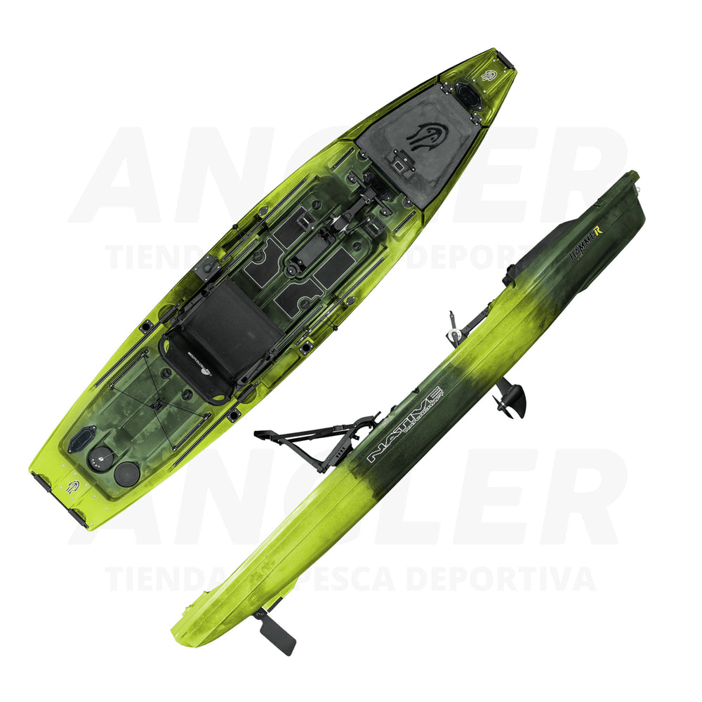 Kayak Native Watercraft Hammer 1210 - Propulsión a Pedal o Motor