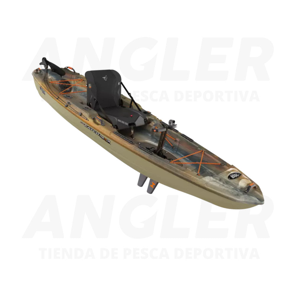 Kayak Pelican Catch 110HDII con Pedales, Estable y Rápido
