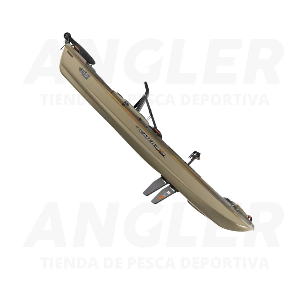 Kayak Pelican Catch 110HDII con Pedales, Estable y Rápido