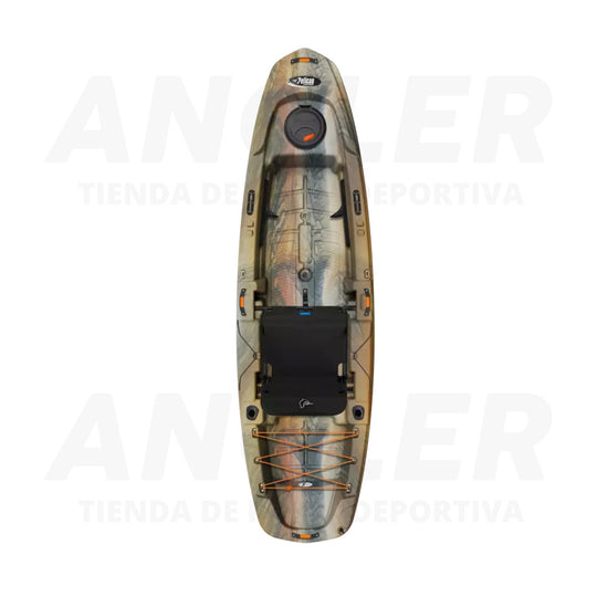 Kayak Pelican Catch Classic 100 - Remo, Compacto y Ligero