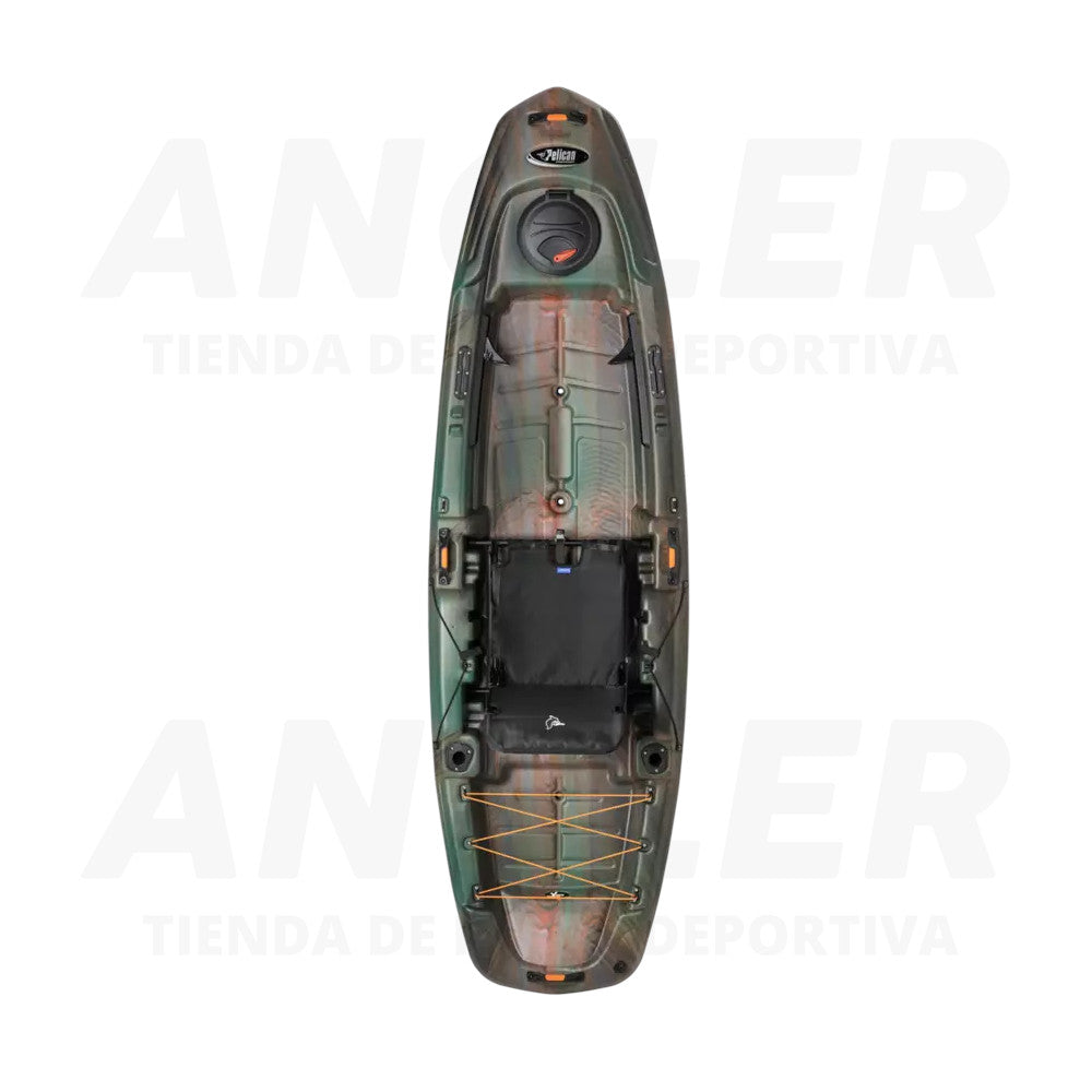 Kayak Pelican Catch Classic 100 - Remo, Compacto y Ligero