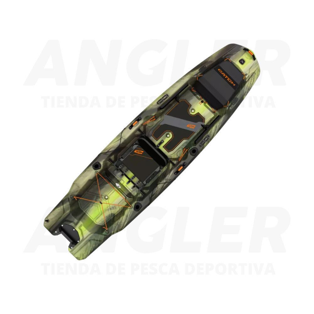Kayak Pelican Catch Mode 110 TR - Estable, Rápido a Remo o Motor