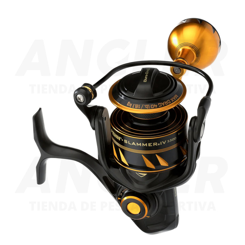 Carrete Penn Slammer IV Saltwater Reel en Spinning - Tamaño 4500, 5500, 6500